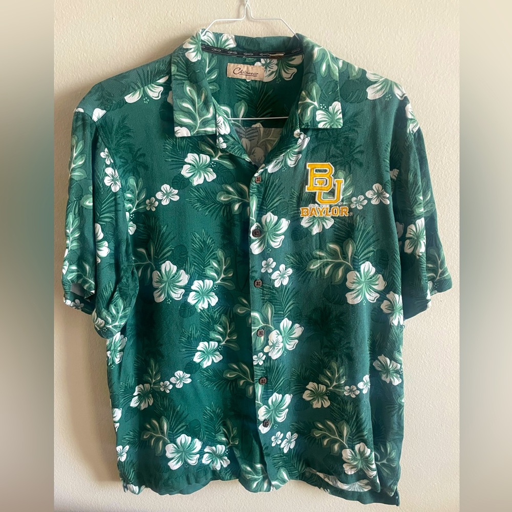 Baylor Bears Hawaiian Shirt - Chiliwear Large